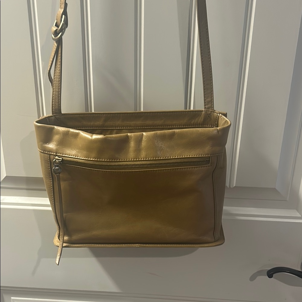 Hobo mustard yellow cross body purse